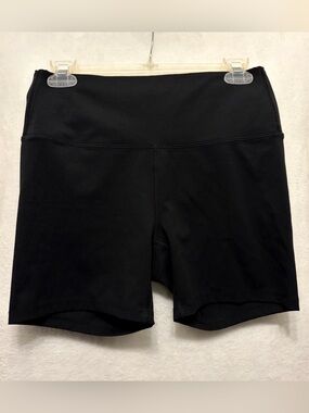 All In Motion Black Mid-Rise Bike Shorts